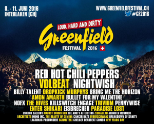Greenfield Festival 2016 @ Berne, Suisse [08/06/2016]