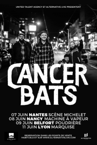 Cancer Bats @ La Scène Michelet - Nantes, France [07/06/2016]