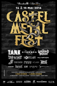 Castel Metal Fest @ La Biscuiterie - Château-Thierry, France [15/05/2016]