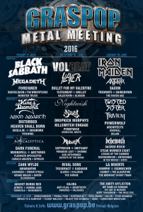 Graspop Metal Meeting 2016 @ Dessel, Belgique [17/06/2016]