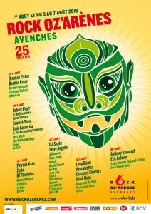 Rock Oz'Arènes 2016 @ Avenches, Suisse [06/08/2016]