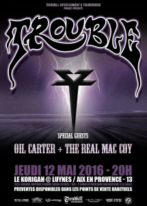 Trouble @ Le Korigan - Luynes, France [12/05/2016]