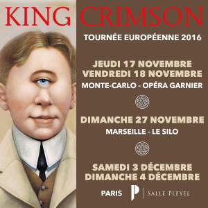 King Crimson @ Salle Pleyel - Paris, France [03/12/2016]
