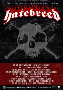 Hatebreed @ Den Atelier - Luxembourg, Luxembourg [16/06/2016]