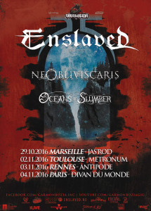 Enslaved @ Le Jas'Rod - Pennes-Mirabeau, France [29/10/2016]