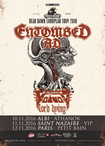 Entombed A.D @ L'Athanor - Albi, France [10/11/2016]