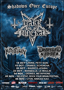 Dark Funeral @ Le Moulin - Marseille, France [23/10/2016]