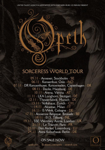 Opeth @ Ancienne Belgique - Bruxelles, Belgique [17/11/2016]