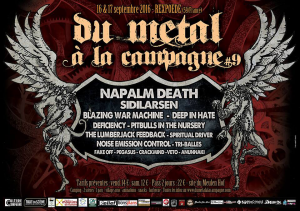 Du Metal A La Campagne #9 @ Site du Meulen Hof - Rexpoëde, France [17/09/2016]