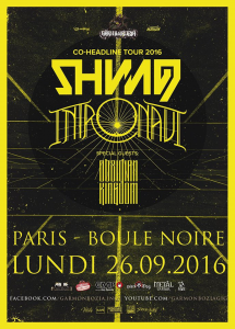 Shining @ La Boule Noire - Paris, France [26/09/2016]