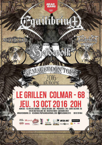 Equilibrium @ Le Grillen - Colmar, France [13/10/2016]