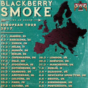 Blackberry Smoke @ La Maroquinerie - Paris, France [25/03/2017]