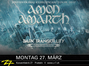 Amon Amarth @ Z7 Konzertfabrik - Pratteln, Suisse [27/03/2017]
