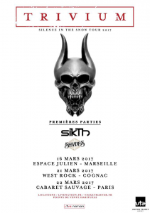 Trivium @ Le West Rock - Cognac, France [21/03/2017]