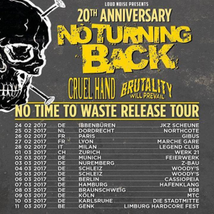 No Turning Back @ Le Gibus - Paris, France [26/02/2017]