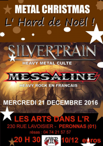 Metal Christmas @ Les Arts dans l'R - Péronnas, France [21/12/2016]