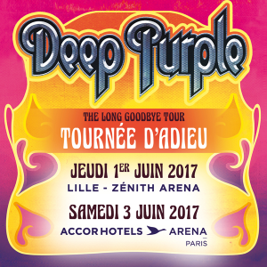 Deep Purple @ Accor Arena (ex-AccorHotels Arena, ex-Palais Omnisports Paris Bercy) - Paris, France [03/06/2017]