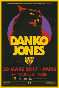 Danko Jones @ La Maroquinerie - Paris, France [30/03/2017]