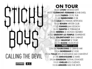 Sticky Boys @ Le Grand Mix - Tourcoing, France [06/04/2017]
