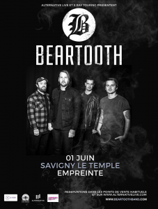 Beartooth @ L'Empreinte - Savigny-le-Temple, France [01/06/2017]