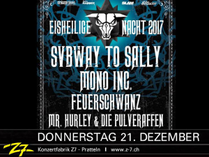 Eisheilige Nacht 2017 @ Z7 Konzertfabrik - Pratteln, Suisse [21/12/2017]
