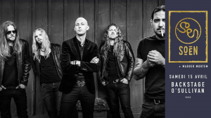 Soen @ Backstage By The Mill - Paris, France [15/04/2017]