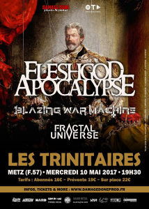 Fleshgod Apocalypse @ Les Trinitaires - Metz, France [10/05/2017]
