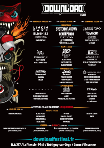 Download Festival 2017 @ Base Aérienne 217 - Brétigny-sur-Orge, France [09/06/2017]