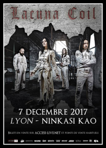 Lacuna Coil @ Le Ninkasi Gerland Kao - Lyon, France [07/12/2017]