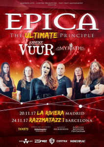 Epica @ Sala Razzmatazz  - Barcelone, Espagne [24/11/2017]