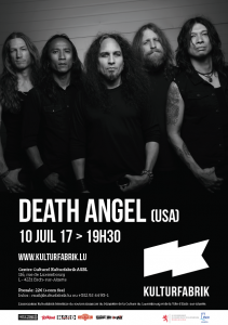 Death Angel @ Kulturfabrik - Esch-sur-Alzette, Luxembourg [10/07/2017]