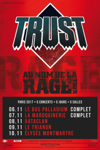 Trust "COMPLET" @ Le Bus Palladium - Paris, France [06/11/2017]