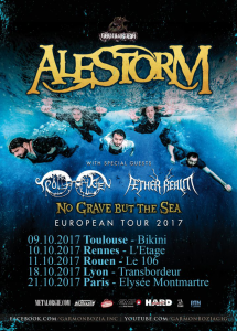 Alestorm @ Le 106 - Rouen, France [11/10/2017]