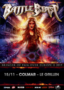 Battle Beast @ Le Grillen - Colmar, France [15/11/2017]