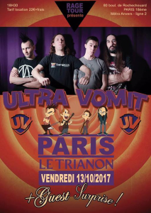 Ultra Vomit @ Le Trianon - Paris, France [13/10/2017]