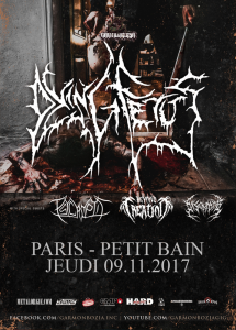 Dying Fetus @ Petit Bain - Paris, France [09/11/2017]