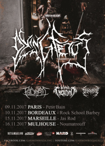 Dying Fetus @ Rock School Barbey - Bordeaux, France [10/11/2017]