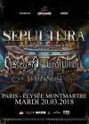 Sepultura - 20/03/2018 19:00