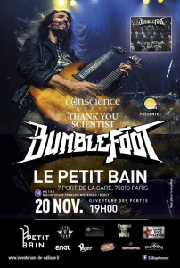 Ron "Bumblefoot" Thal @ Petit Bain - Paris, France [20/11/2017]