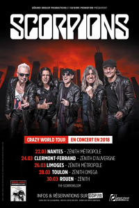 Scorpions @ Le Zénith Oméga - Toulon, France [28/03/2018]