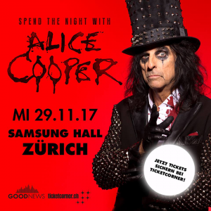 Alice Cooper @ Samsung Hall - Zürich, Suisse [29/11/2017]