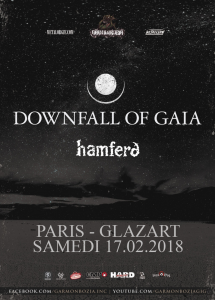 Downfall Of Gaïa @ Le Glazart - Paris, France [17/02/2018]