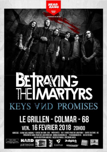 Betraying The Martyrs @ Le Grillen - Colmar, France [16/02/2018]