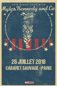 Myles Kennedy @ Le Cabaret Sauvage  - Paris, France [26/07/2018]