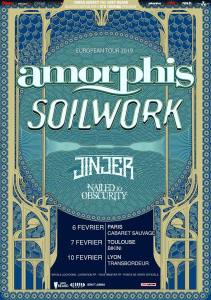 Amorphis @ Le Cabaret Sauvage  - Paris, France [06/02/2019]