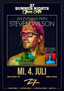 Steven Wilson @ Z7 Konzertfabrik - Pratteln, Suisse [04/07/2018]