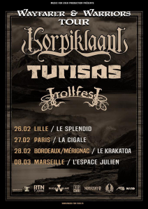 Korpiklaani @ La Cigale - Paris, France [27/02/2019]