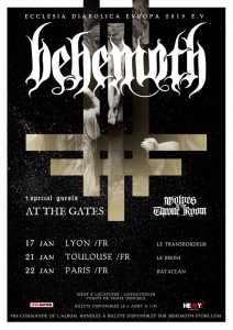 Behemoth @ Le Bataclan - Paris, France [22/01/2019]