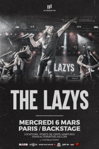 The Lazys @ Backstage By The Mill - Paris, France [06/03/2019]
