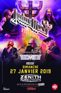 Judas Priest @ Le Zénith - Paris, France [27/01/2019]